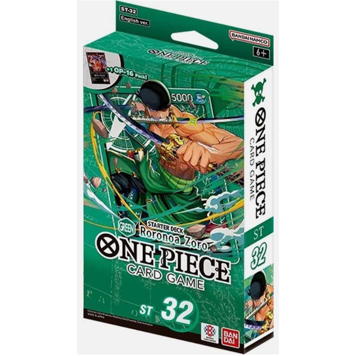 Starter Deck - Mazzo One Piece ST-32 - Green Zoro ENG