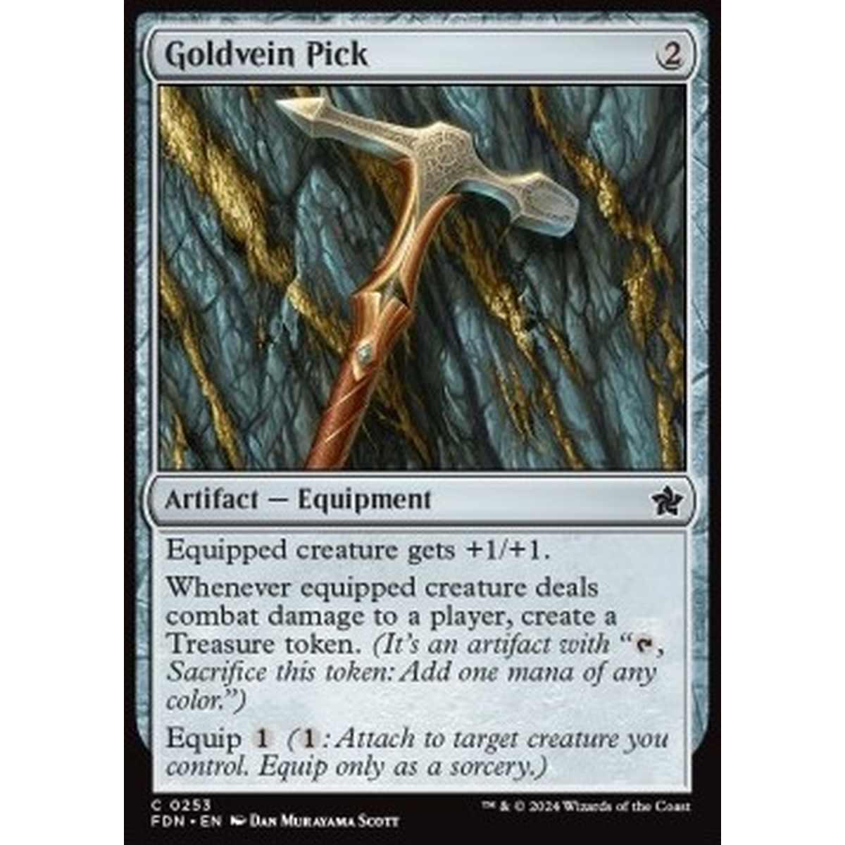 Goldvein Pick - Goldvein Pick - [FDN][NM] [Foil]
