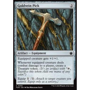 Goldvein Pick - Goldvein Pick - [FDN][NM] [Foil]