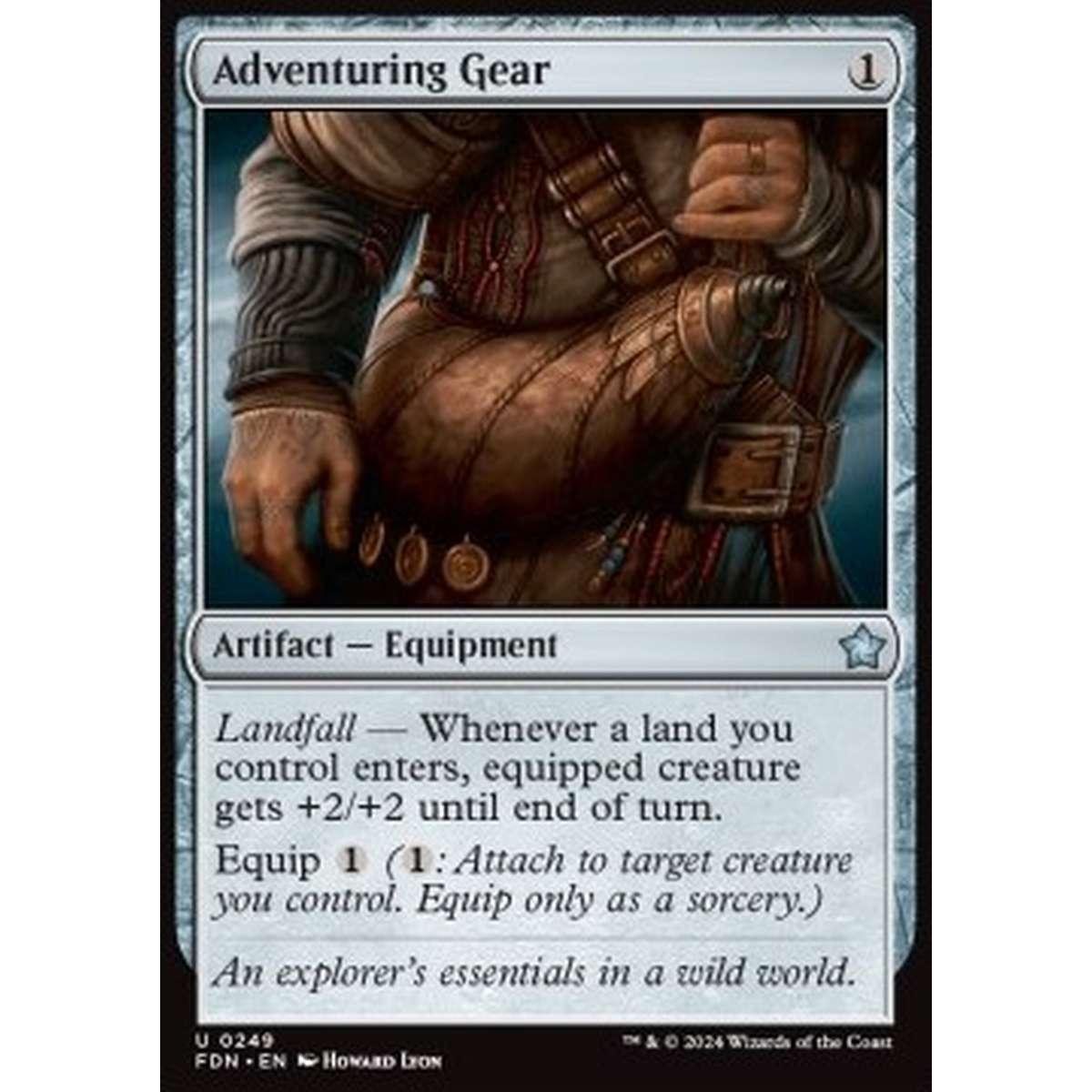 Adventuring Gear - Adventuring Gear - [FDN][NM] [Foil]
