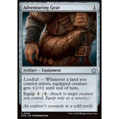 Adventuring Gear - Adventuring Gear - [FDN][NM] [Foil]