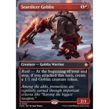 Searslicer Goblin (V.1) - Searslicer Goblin (V.1) - [XFDN][NM]