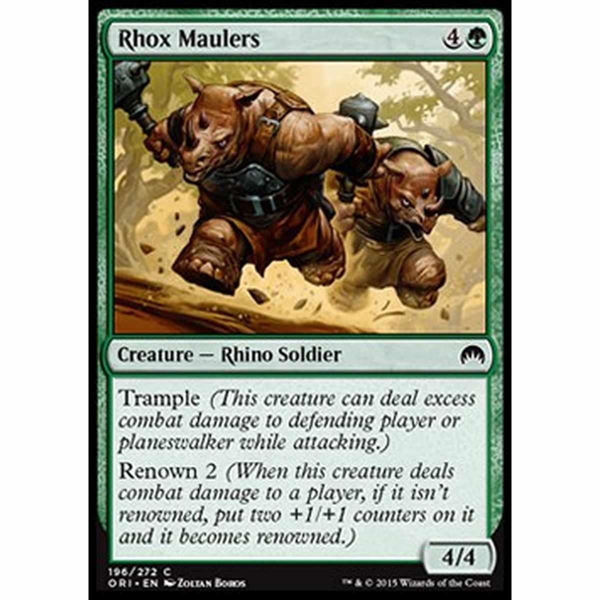 Rhox Maulers - Picchiatori Rhox - [ORI] [NM]