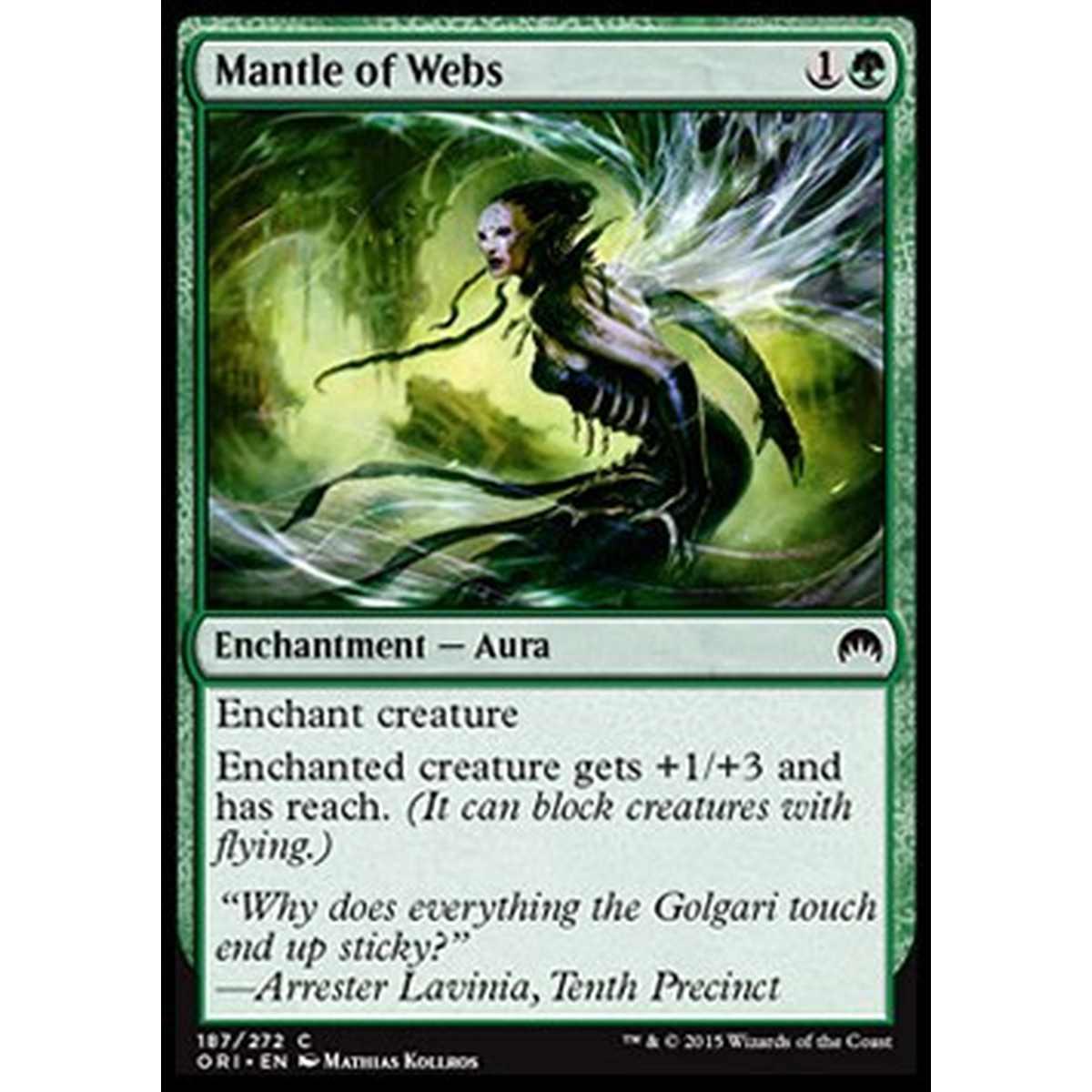 Mantle of Webs - Manto di Ragnatele - [ORI] [NM]