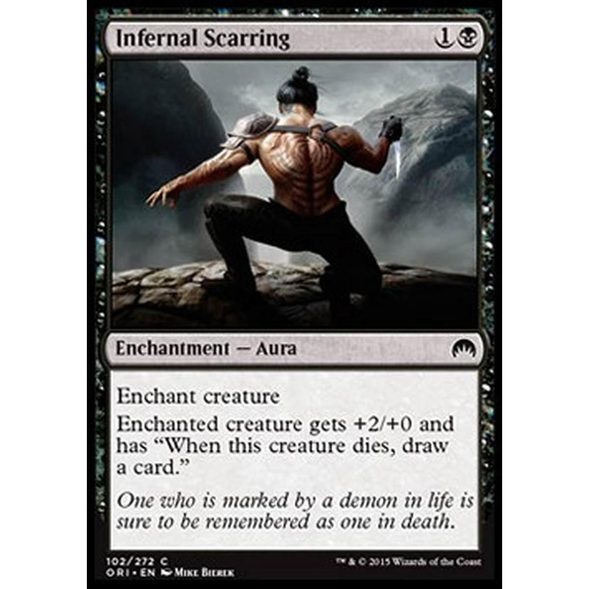 Infernal Scarring - Sfregio Infernale - [ORI] [NM]