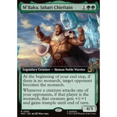 M'Baku, Jabari Chieftain - M'Baku, Jabari Chieftain - [XMSC][NM]