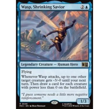 Wasp, Shrinking Savior - Wasp, Shrinking Savior - [XMSC][NM] [Foil]