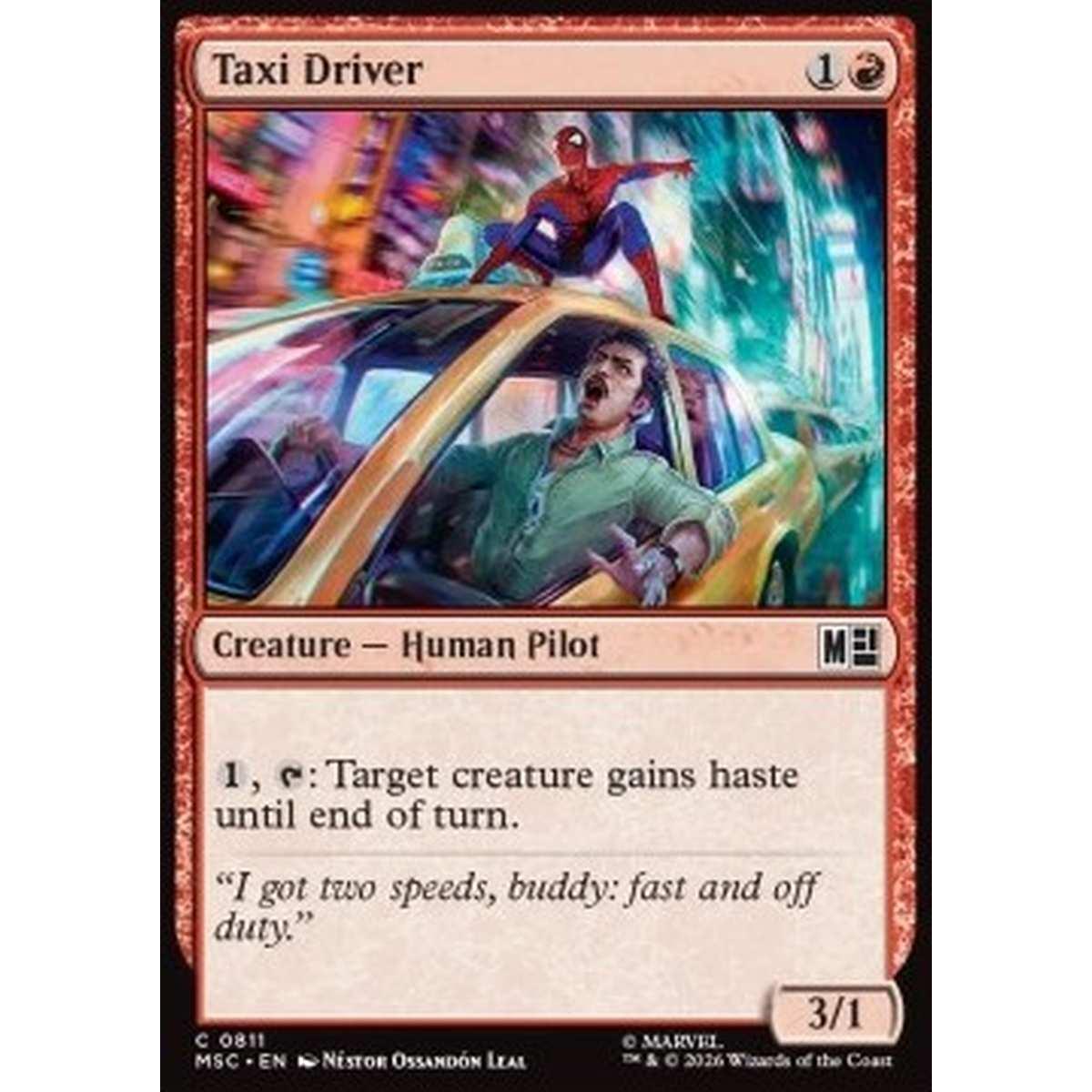 Taxi Driver - Taxi Driver - [XMSC][NM] [Foil]