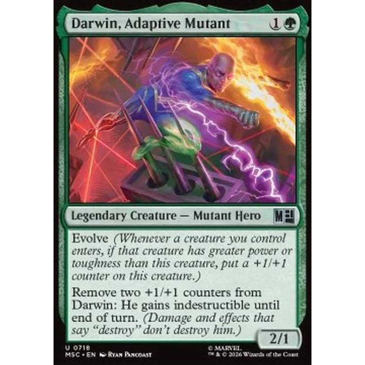 Darwin, Adaptive Mutant - Darwin, Adaptive Mutant - [XMSC][NM] [Foil]