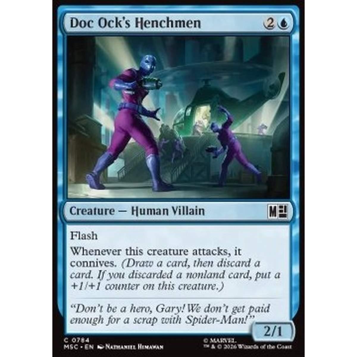 Doc Ock's Henchmen - Doc Ock's Henchmen - [XMSC][NM] [Foil]