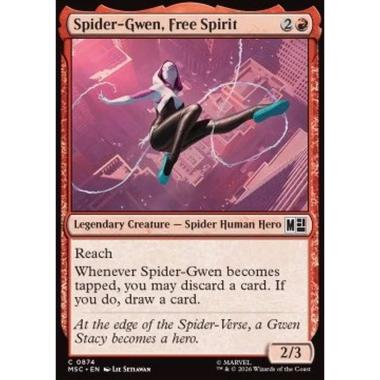 Spider-Gwen, Free Spirit - Spider-Gwen, Free Spirit - [XMSC][NM] [Foil]