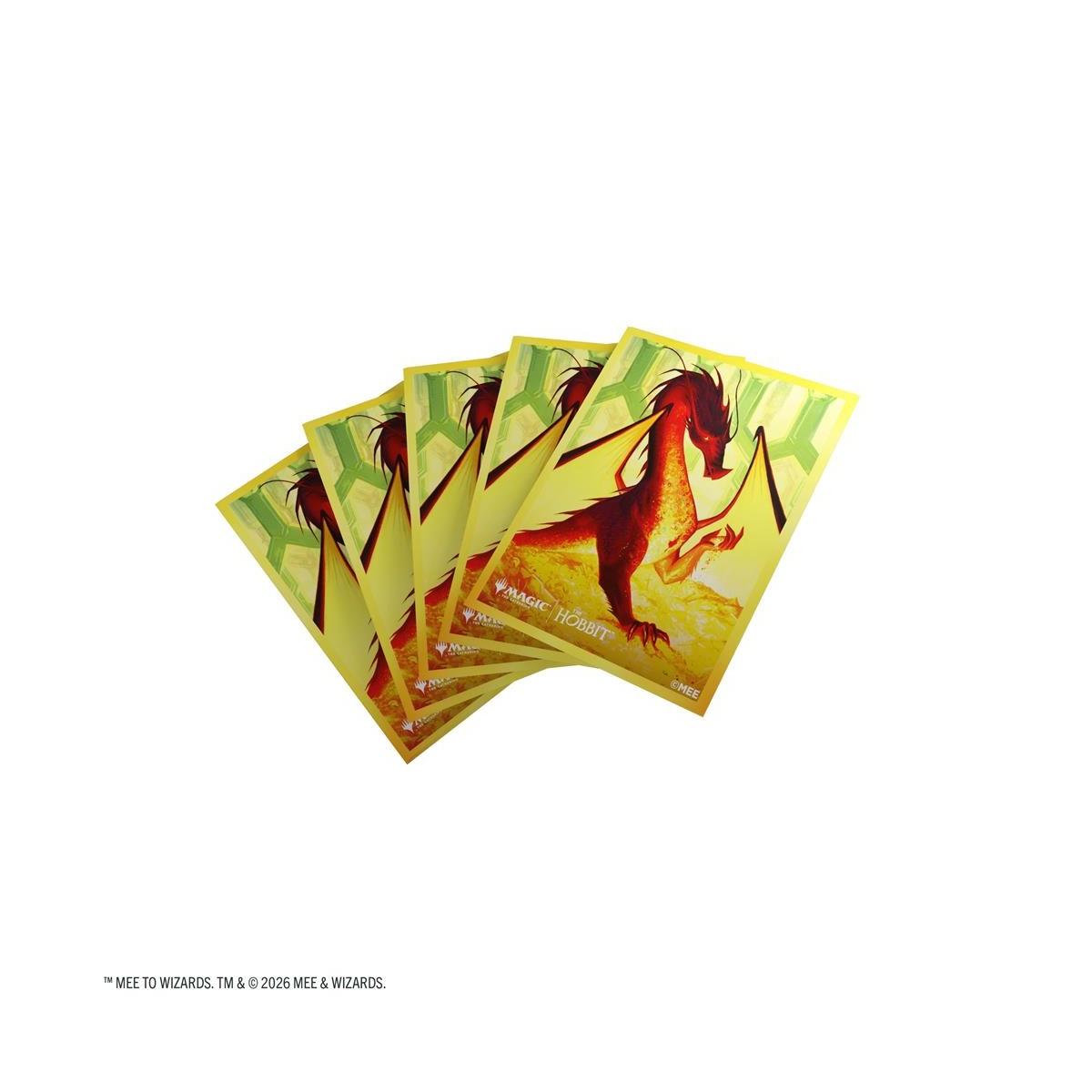 105 Buste Premium Art Sleeves Magic The Hobbit - Smaug the Golden
