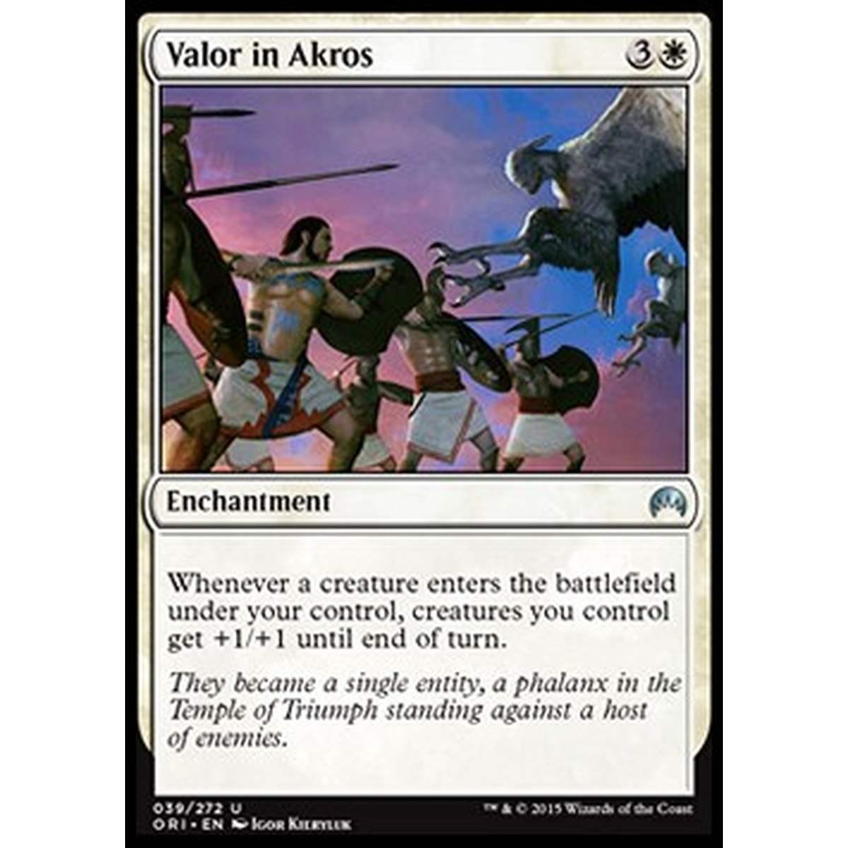 Valor in Akros - Valore ad Akros - [ORI] [NM]