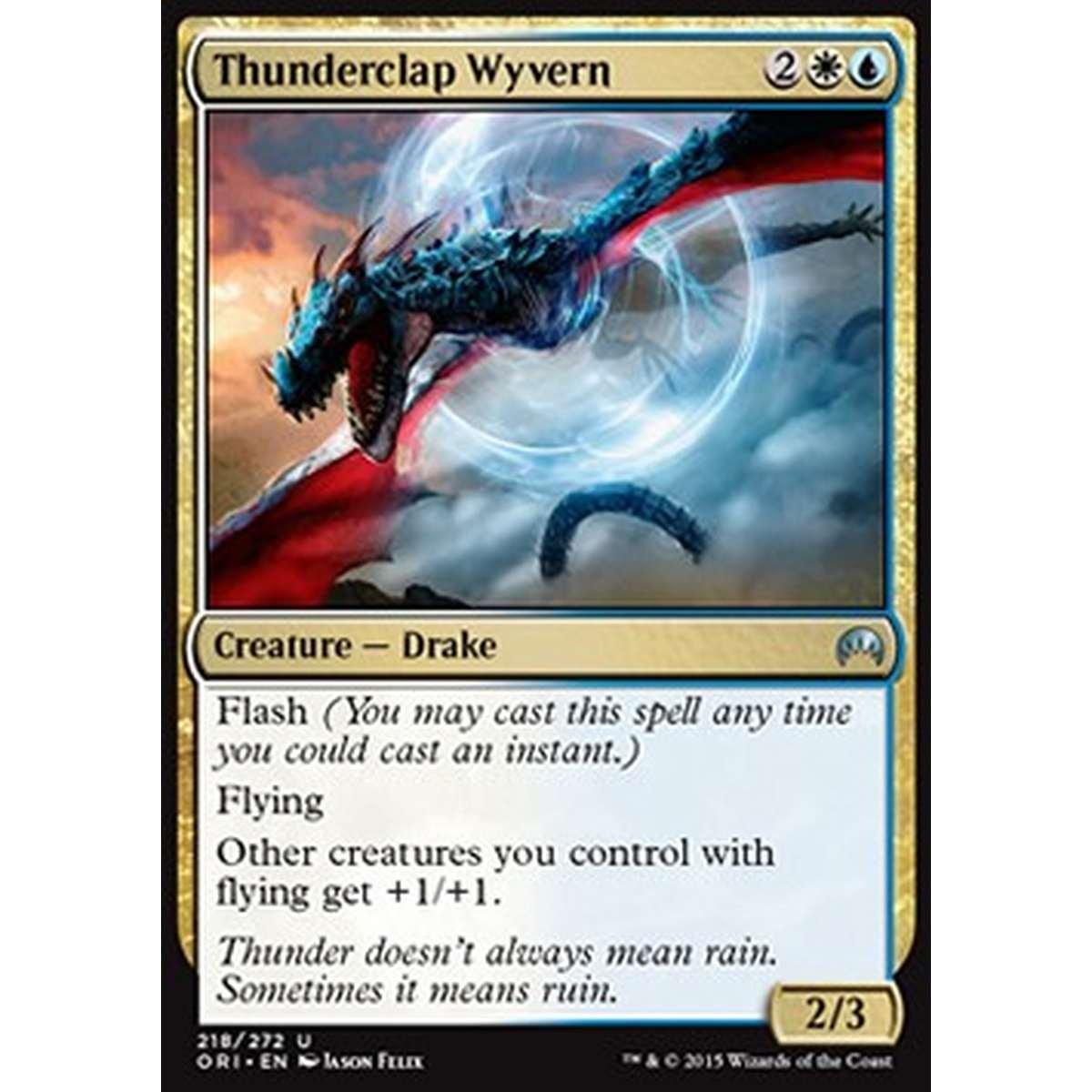Thunderclap Wyvern - Viverna del Rombo di Tuono - [ORI] [NM]