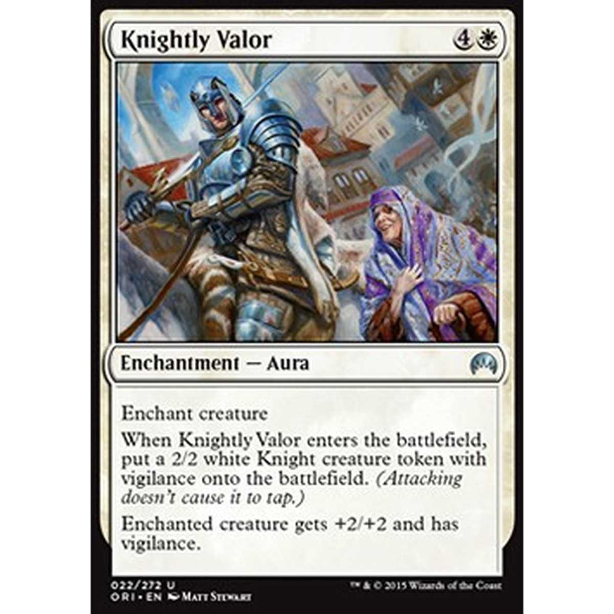 Knightly Valor - Valore Cavalleresco - [ORI] [NM]