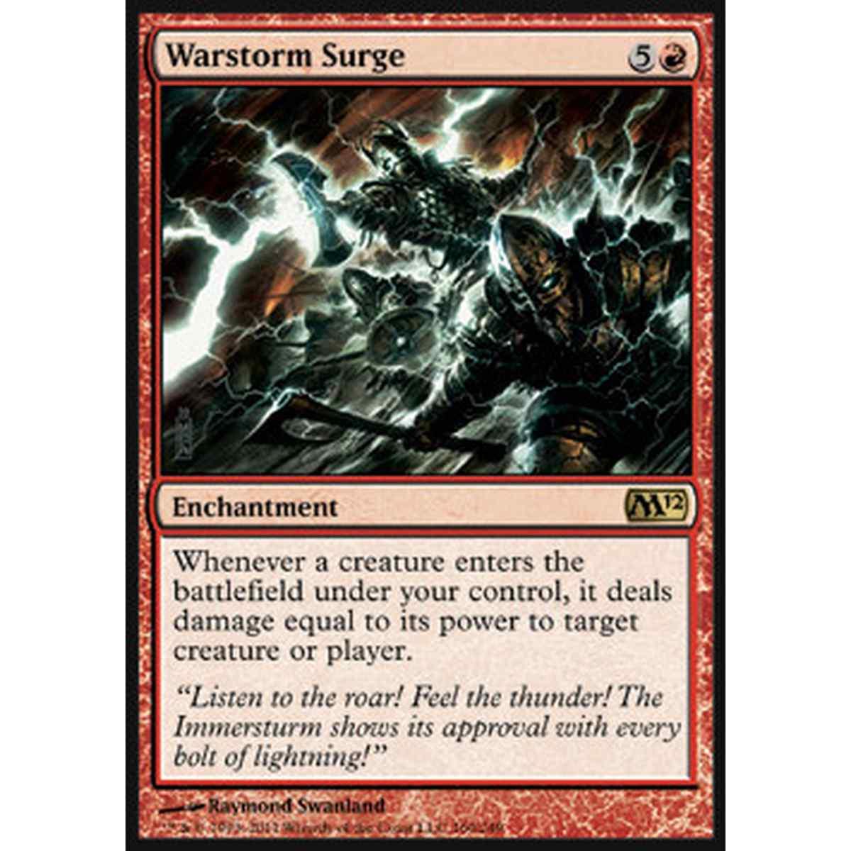 Warstorm Surge - Scarica di Guerratempesta - [M12][EX] [Foil]