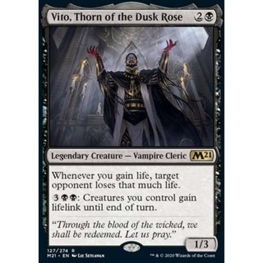 Vito, Thorn of the Dusk Rose - Vitor, Spina della Rosa del Vespro - [M21][NM] [Foil]