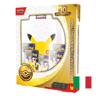 Collezione con Raccoglitore Pokemon 30° Anniversario Italiano
