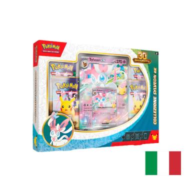 Collezione con Jumbo Pokemon 30° Anniversario Sylveon ex Italiano