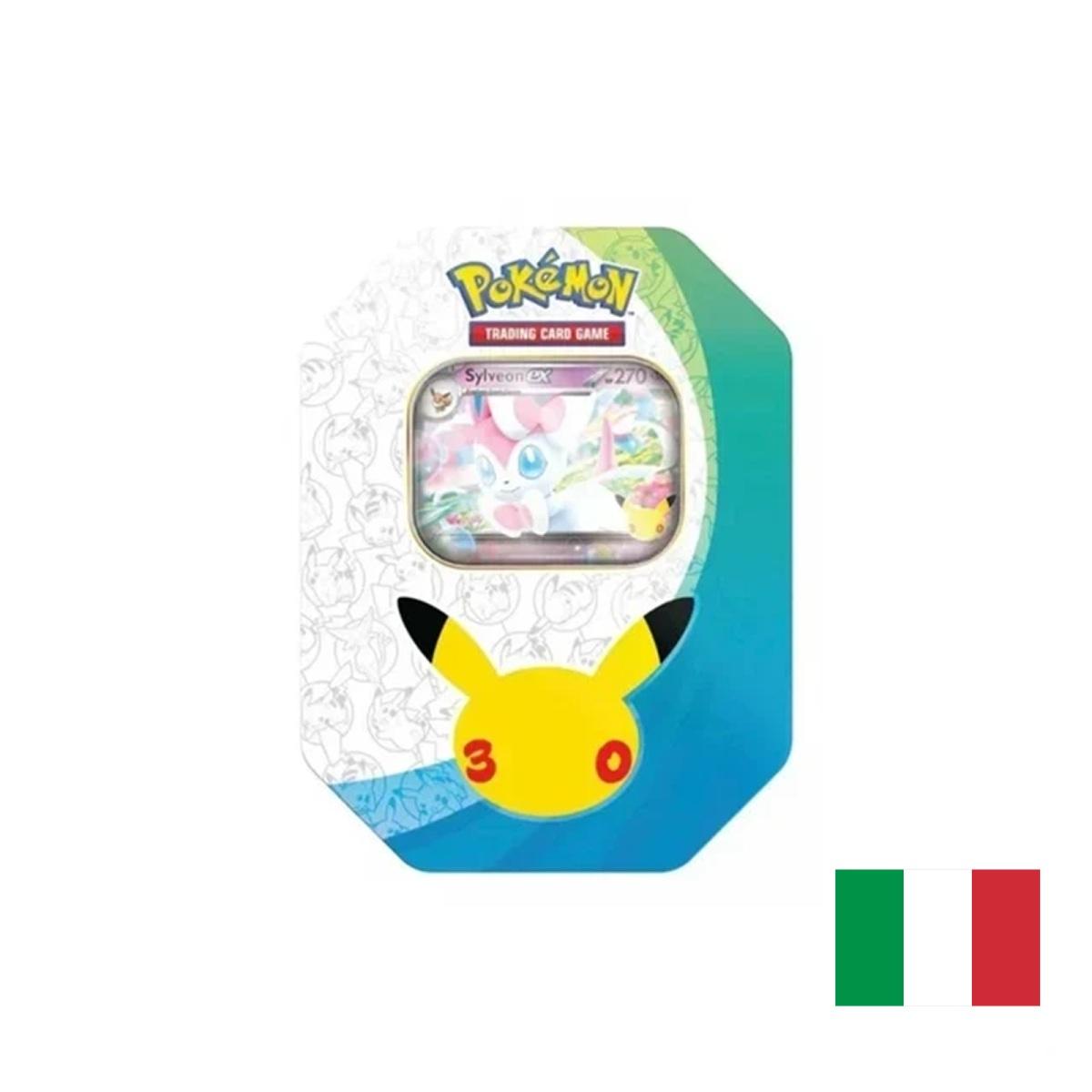 Collezione Tin Pokemon 30° Anniversario Sylveon ex Italiano