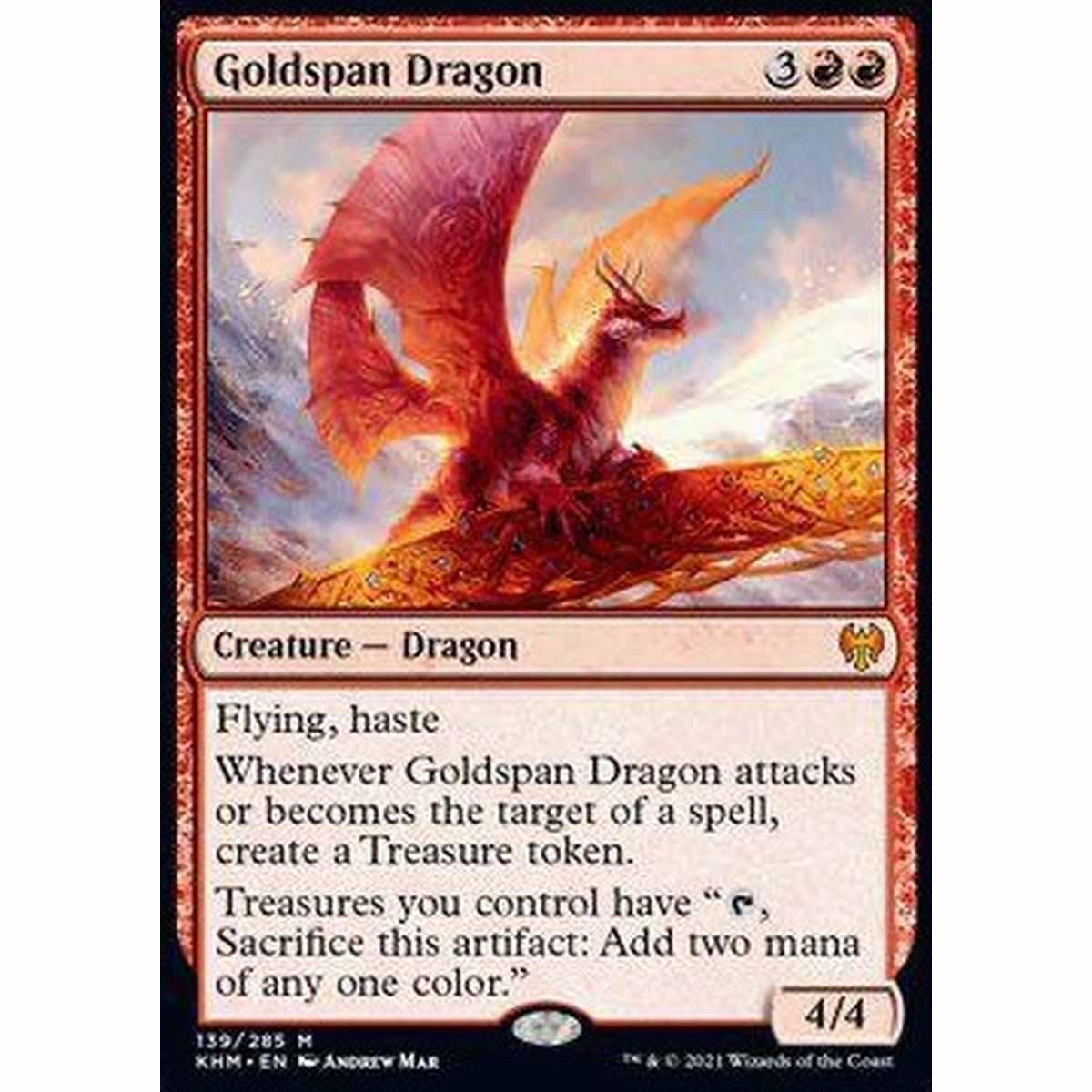 Goldspan Dragon - Goldspan Dragon - [KHM][EX]