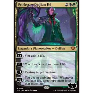 Professor Dellian Fel - Professor Dellian Fel - [SOS][NM] [Foil]