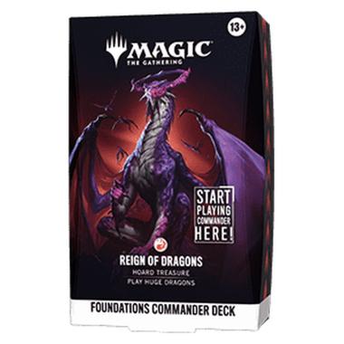 Commander: Foundations: ""Reign of Dragons"" Commander Deck - Commander: Foundations: ""Reign of Dragons"" Commander Deck - [Sealed]