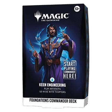 Commander: Foundations: ""Keen Engineering"" Commander Deck - Commander: Foundations: ""Keen Engineering"" Commander Deck - [Sealed]