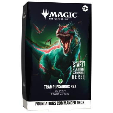 Commander Foundations - Deck Dinosauri "Tramplesaurus Rex" ENG