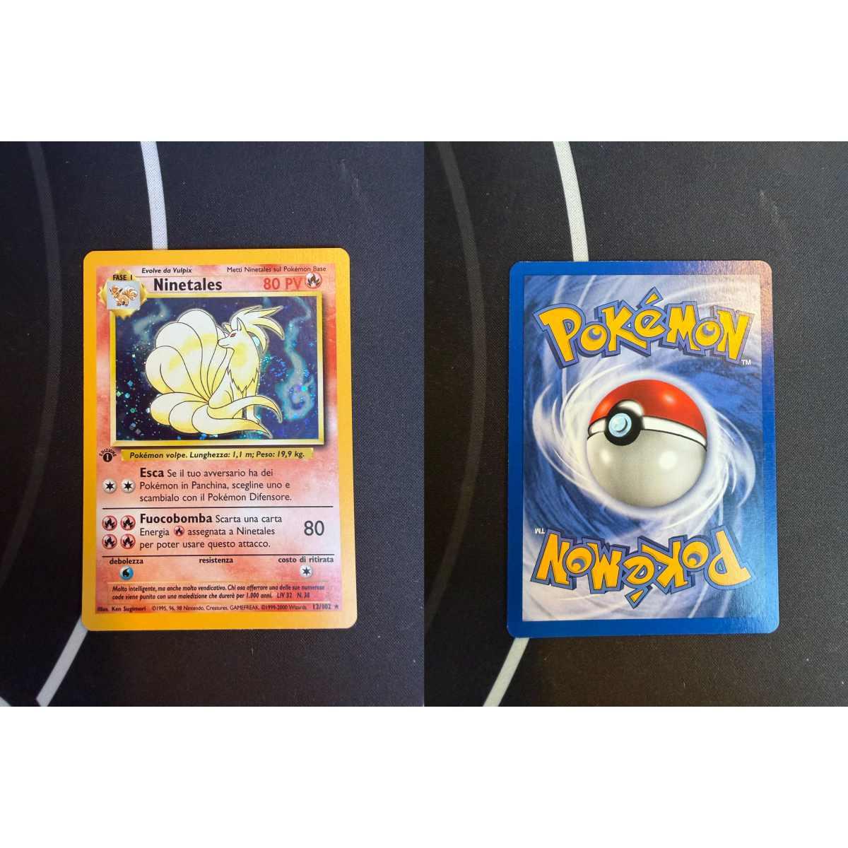 Ninetales - Holo Base Set Italian 1st edition - [BS][NM]