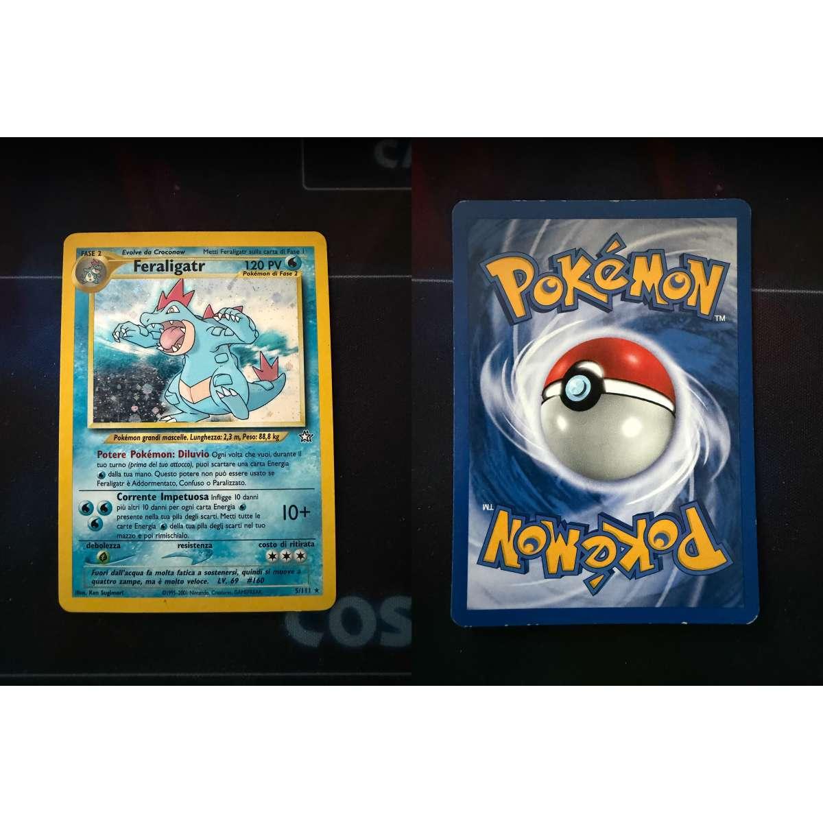 Feraligatr - Holo Neo Genesis Italian 5 - [NG][GD]