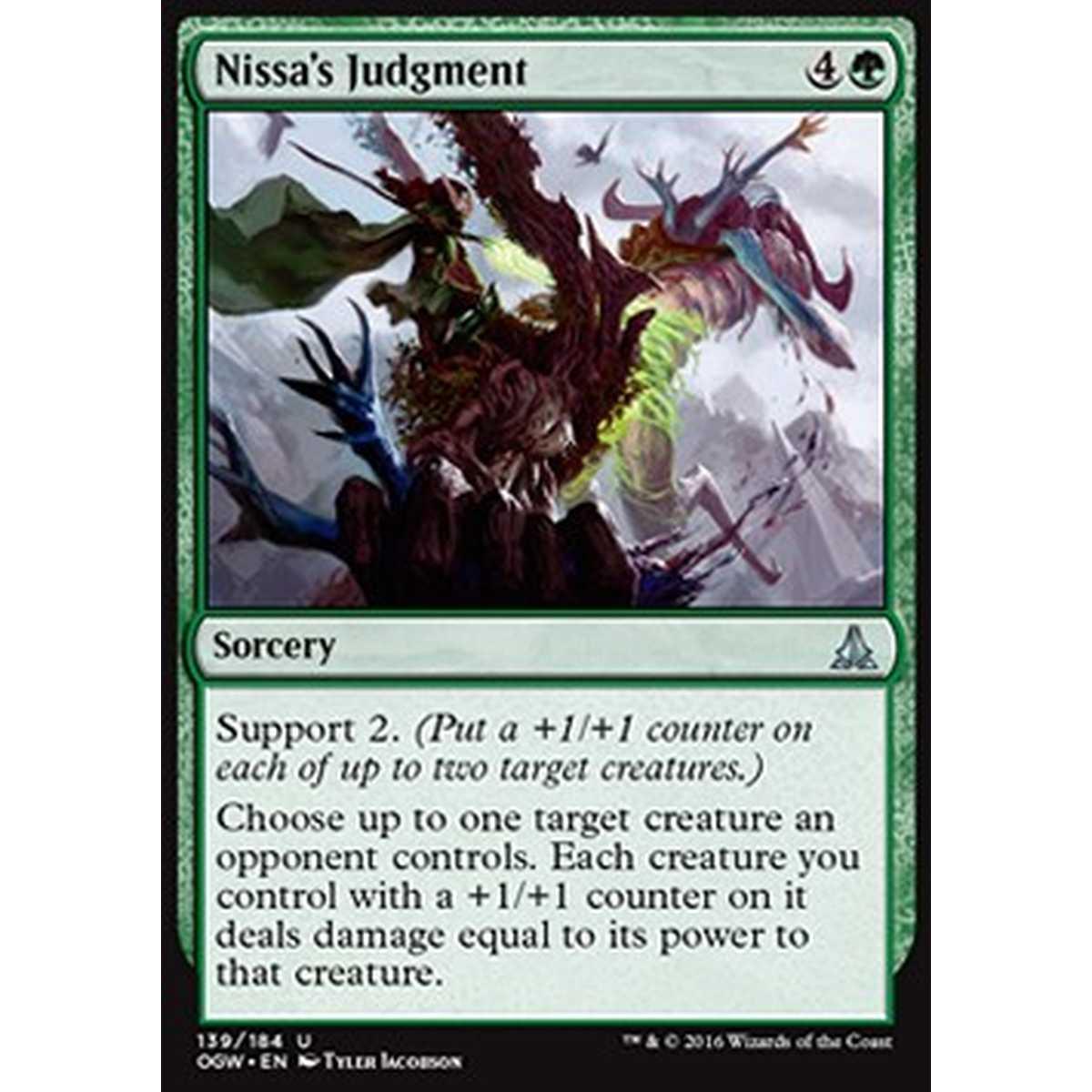 Nissa's Judgment - Verdetto di Nissa - [OGW] [NM]