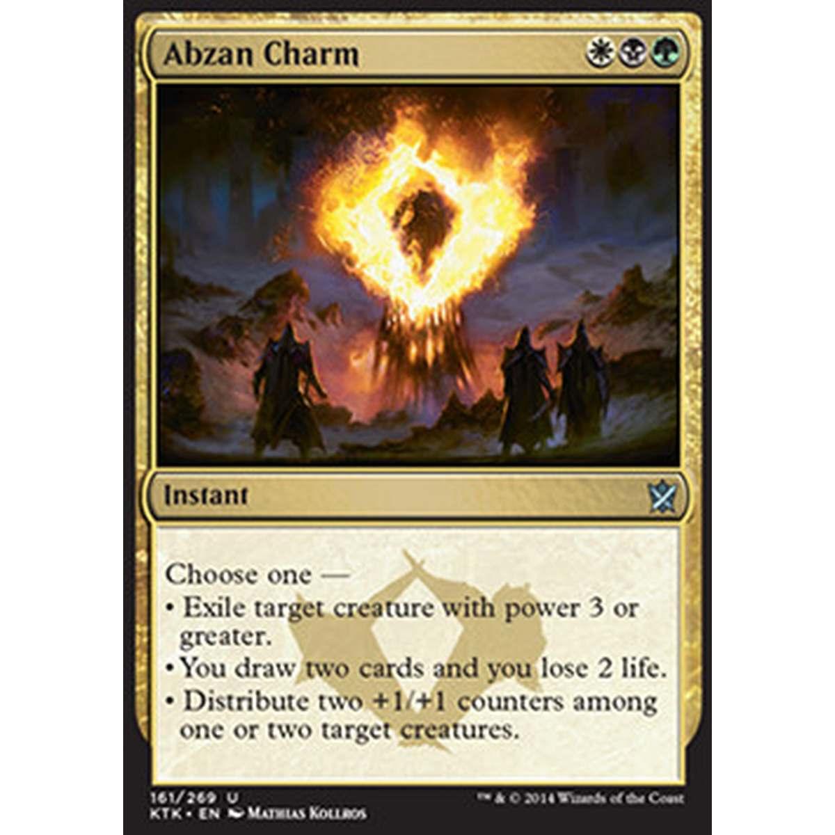 Abzan Charm - Abzan Charm - [KTK][EX] [Foil]