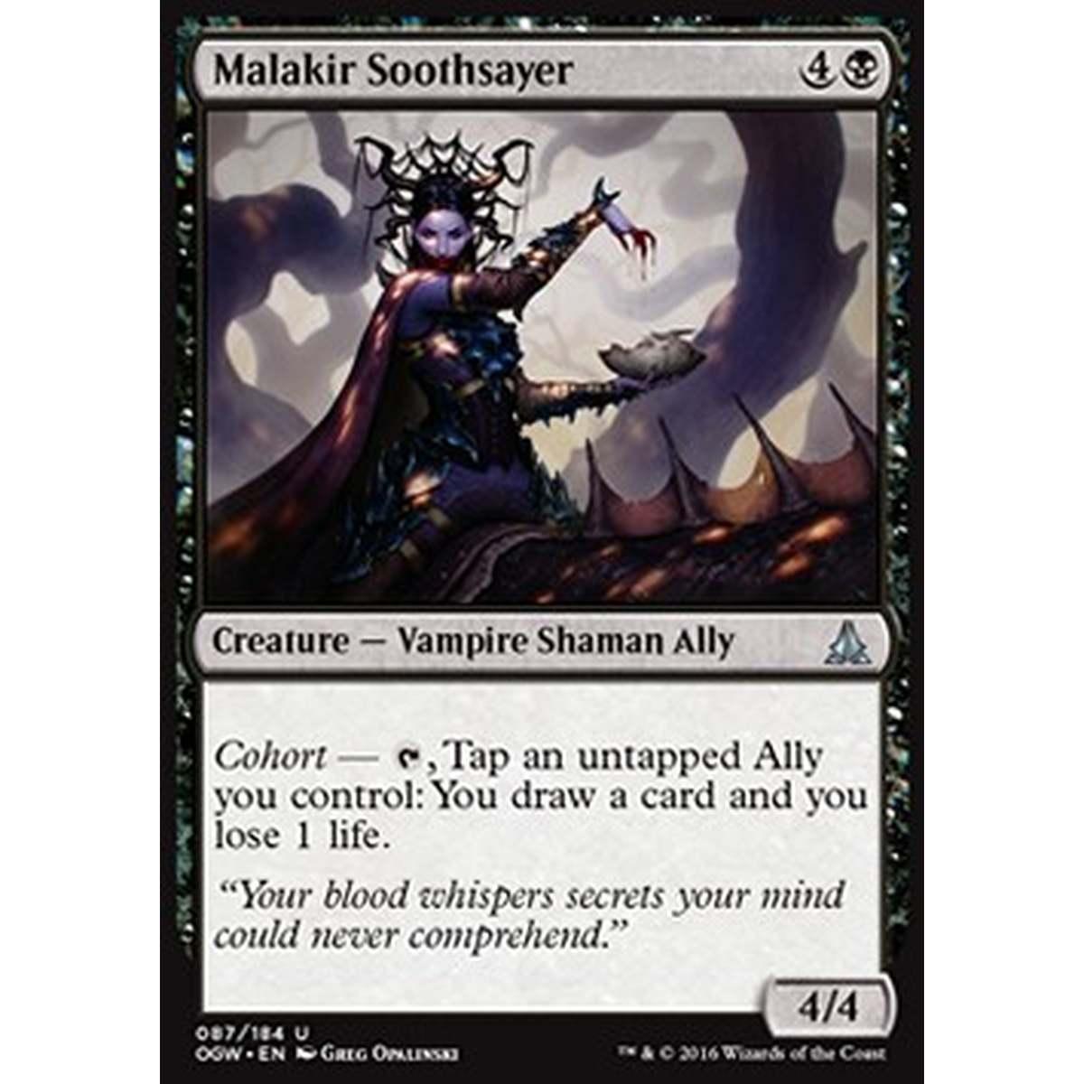 Malakir Soothsayer - Indovina di Malakir - [OGW] [NM]