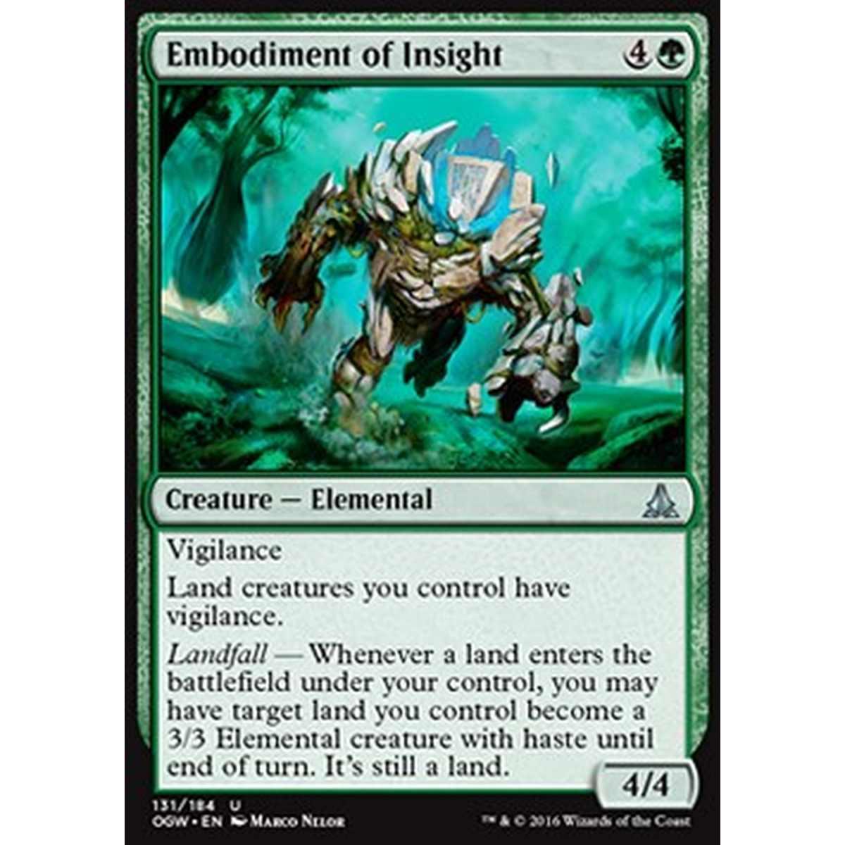 Embodiment of Insight - Incarnazione della Conoscenza - [OGW] [NM]