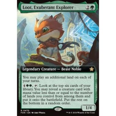 Loot, Exuberant Explorer (V.3) - Loot, Exuberant Explorer (V.3) - [XFDN][EX] [Foil]