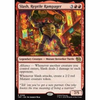 Slash, Reptile Rampager - Slash, Rettile Rabbioso - [TMT][NM] [Foil]