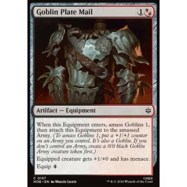 Goblin Plate Mail - Goblin Plate Mail - [HOB][NM] [Foil]