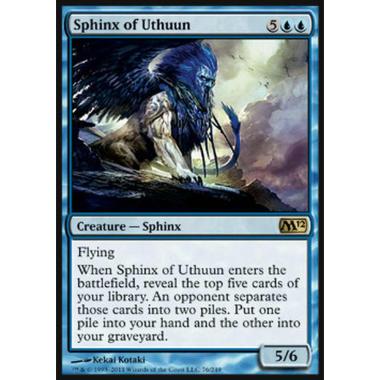 Sphinx of Uthuun - Sphinx of Uthuun - [M12][EX] [Foil]
