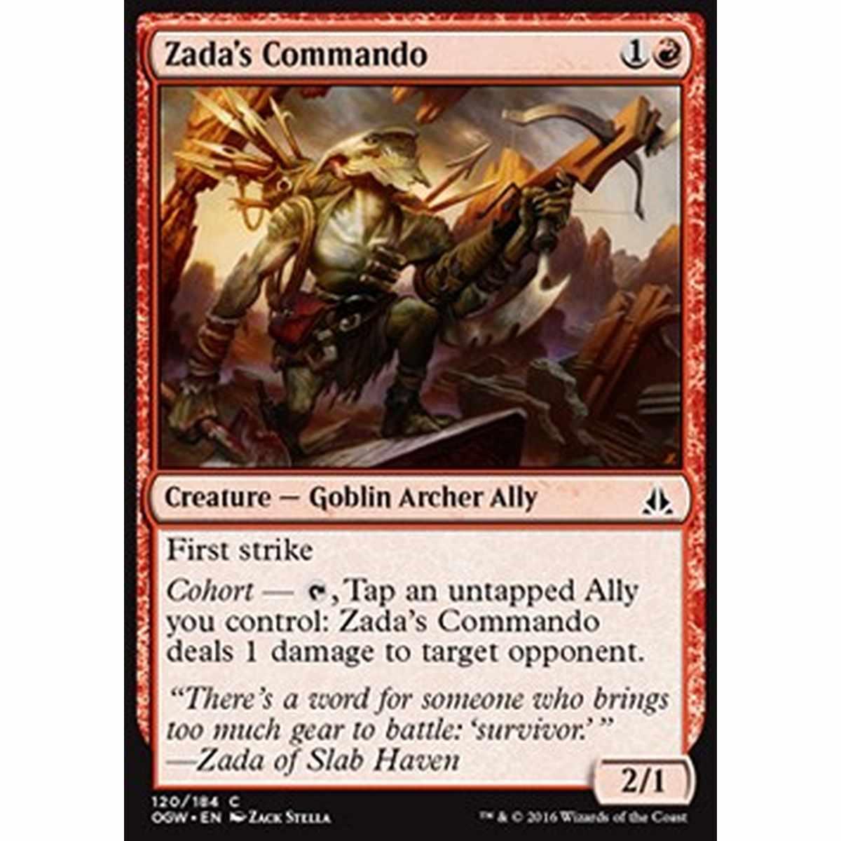 Zada's Commando - Commando di Zada - [OGW] [NM]