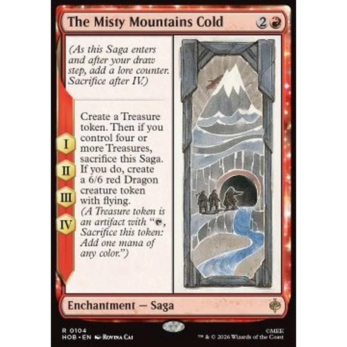 The Misty Mountains Cold - The Misty Mountains Cold - [HOB][NM] [Foil]