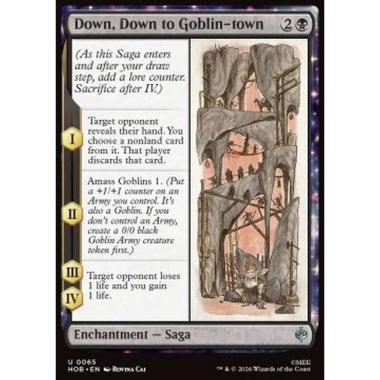 Down, Down to Goblin-town - Down, Down to Goblin-town - [HOB][NM] [Foil]