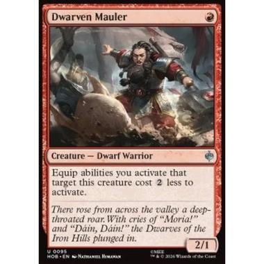 Dwarven Mauler - Dwarven Mauler - [HOB][NM] [Foil]