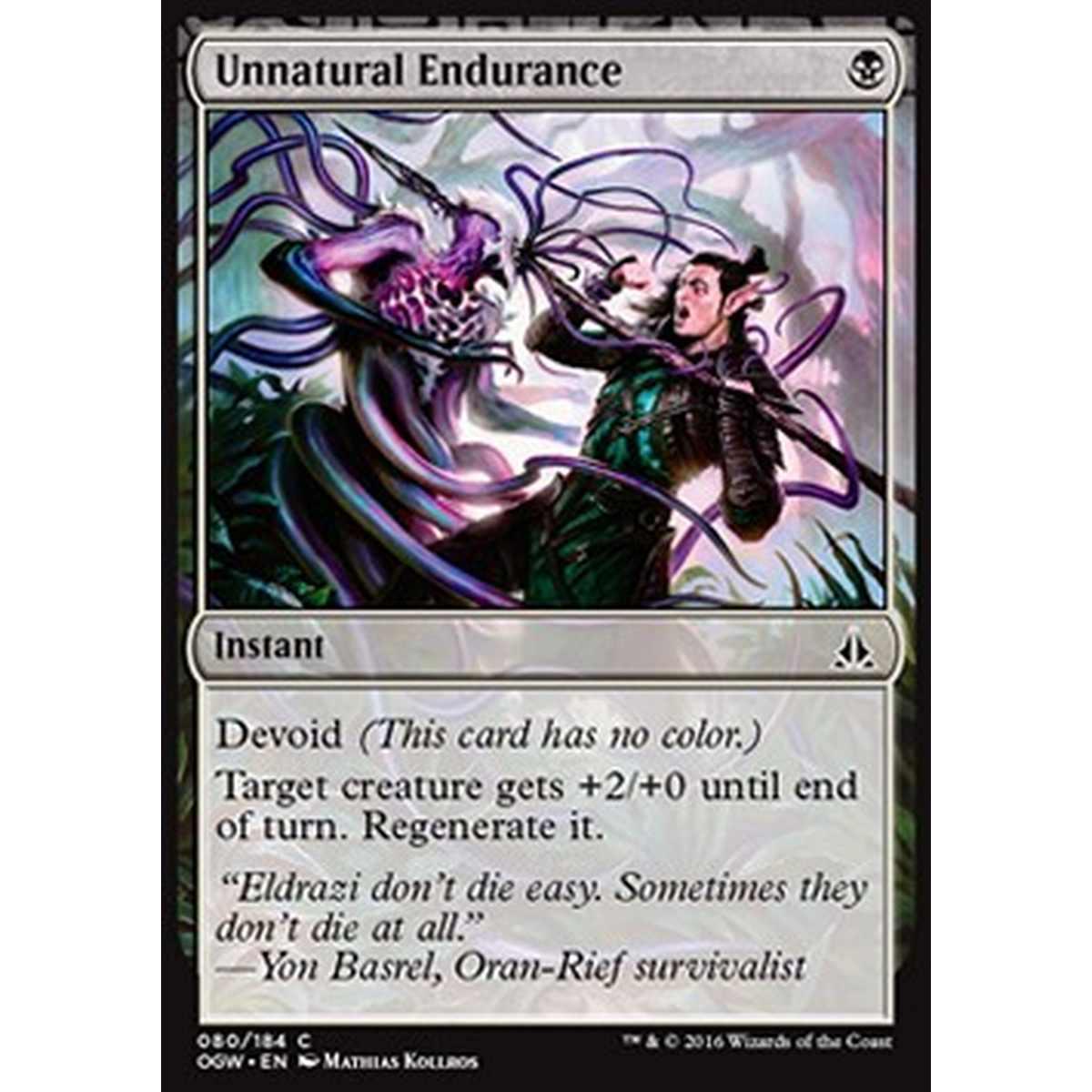 Unnatural Endurance - Resistenza Innaturale - [OGW] [NM]
