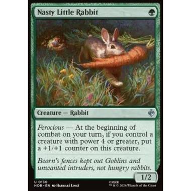 Nasty Little Rabbit - Nasty Little Rabbit - [HOB][NM] [Foil]