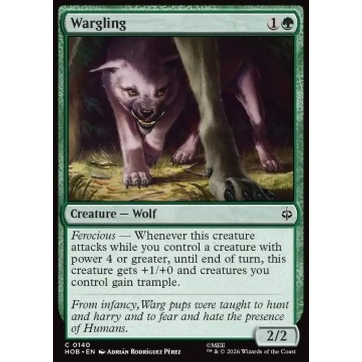 Wargling - Wargling - [HOB][NM] [Foil]