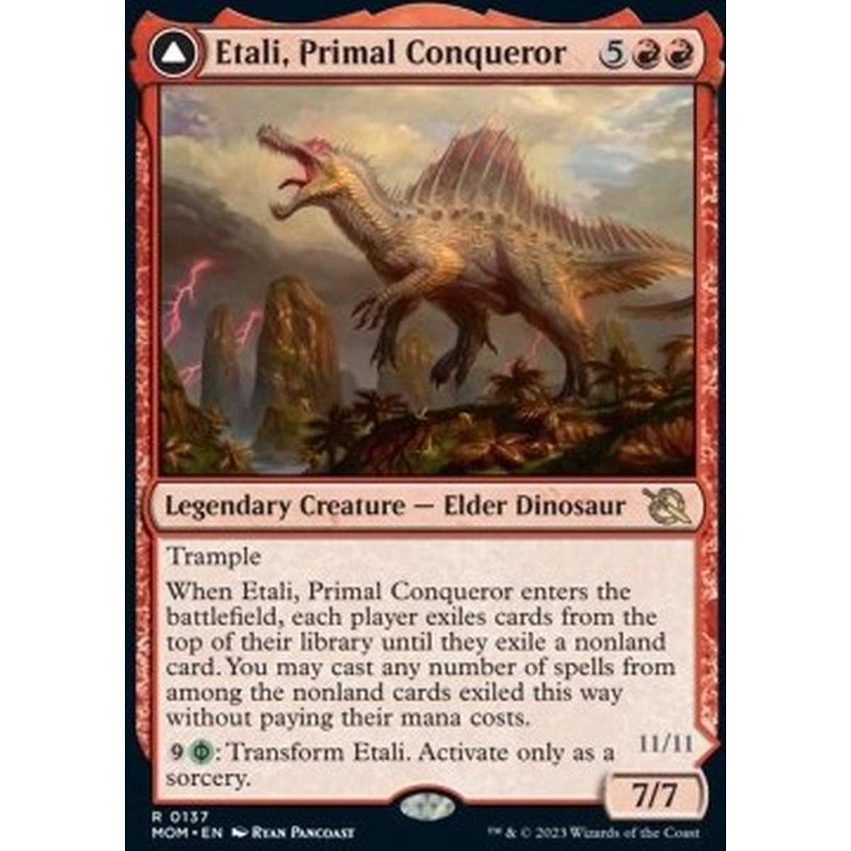 Etali, Primal Conqueror // Etali, Primal Sickness - Etali, Conquistatore Primordiale // Etali, InfermitÃ Primordiale - [MOM][EX]
