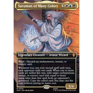 Saruman of Many Colors (V.1) - Saruman of Many Colors (V.1) - [HOC][NM] [Foil]