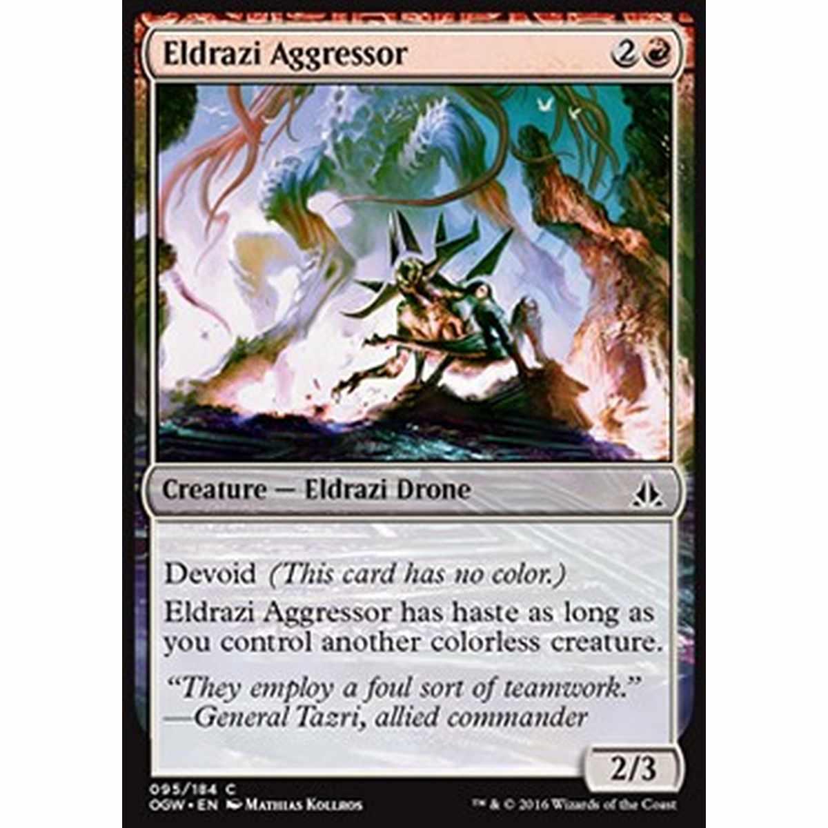 Eldrazi Aggressor - Aggressore Eldrazi - [OGW] [NM]