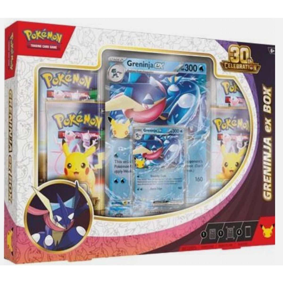 Collezione con Jumbo Pokemon 30° Anniversario Greninja ex Inglese